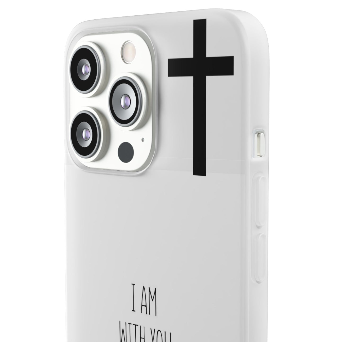 christian phone case with bible verse and cross