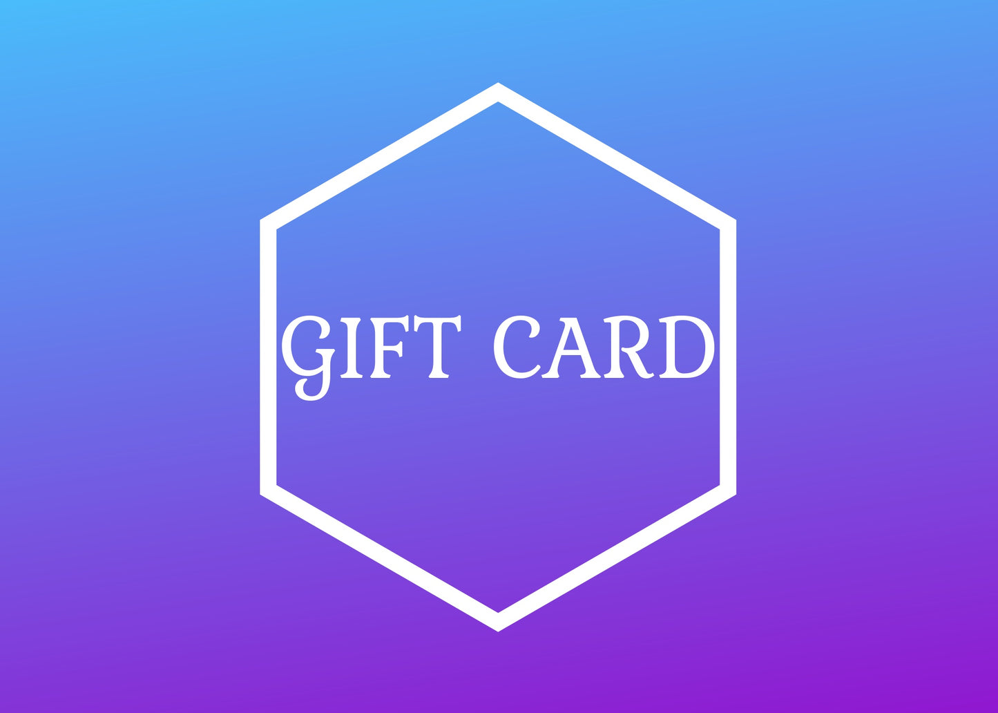 Christian clothings gift card